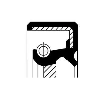 CORTECO Shaft Seal, automatic transmission (19027870B)