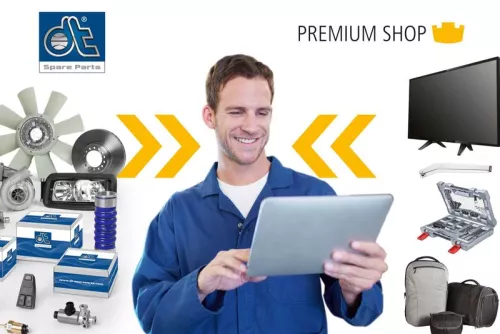 DT Spare Parts Steering Lock (4.62076)