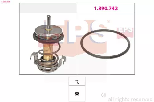 EPS Thermostat, coolant (1-880-990)
