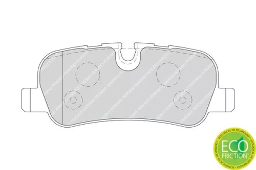 FERODO Brake Pad Set, disc brake (FDB1613)