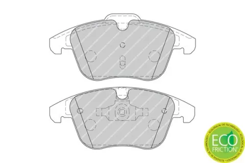 FERODO Brake Pad Set, disc brake (FDB1897)