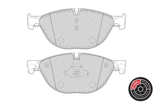 FERODO Brake Pad Set, disc brake (FDB4285)