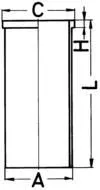 KOLBENSCHMIDT Cylinder Liner (88640110)
