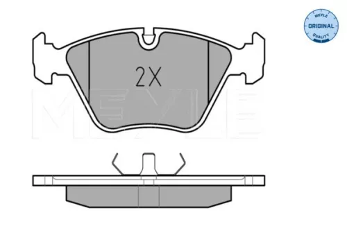 MEYLE Brake Pad Set, disc brake (0252096820)
