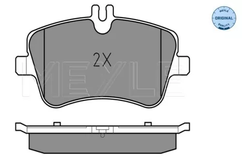 MEYLE Brake Pad Set, disc brake (0252314419)