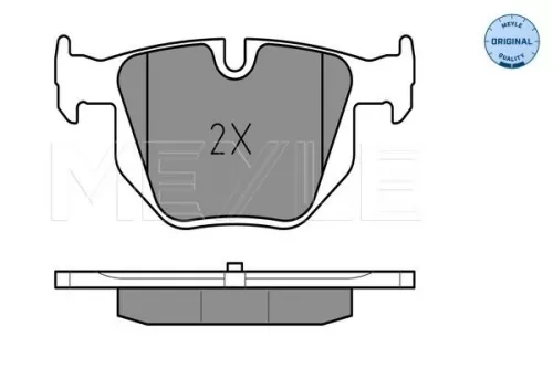 MEYLE Brake Pad Set, disc brake (0252373217)