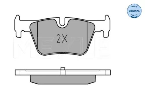 MEYLE Brake Pad Set, disc brake (0252530717)