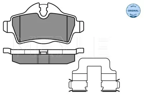 MEYLE Brake Pad Set, disc brake (0252428917)