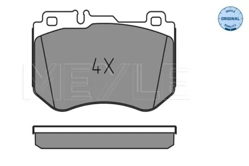 MEYLE Brake Pad Set, disc brake (0252599719)