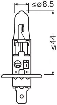 OSRAM Bulb, cornering light (64150NL-HCB)
