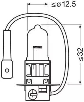 OSRAM Bulb, cornering light (64156TSP)