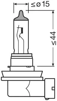 OSRAM Bulb, cornering light (64216TSP)