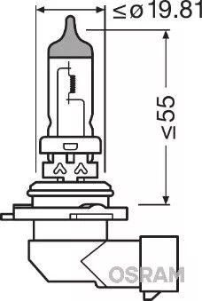 OSRAM Bulb, cornering light (69006SBP)