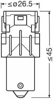OSRAM Bulb (7506DRP-02B)