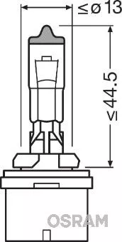 OSRAM Bulb, cornering light (880)