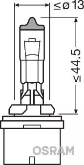 OSRAM Bulb, cornering light (881)