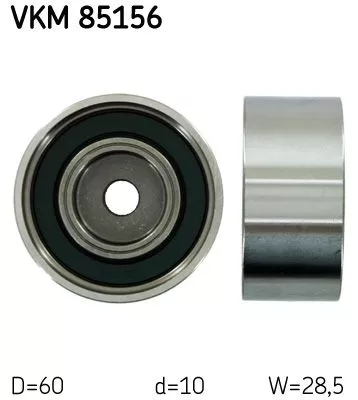 SKF Deflection Pulley/Guide Pulley, timing belt (VKM85156)
