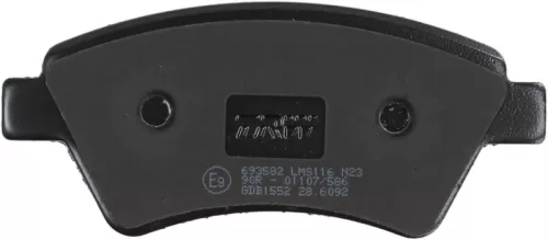 TRW Brake Pad Set, disc brake (GDB1552)