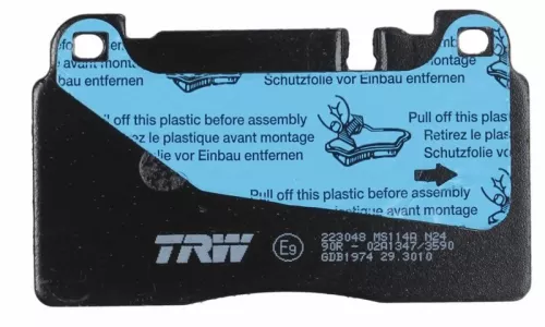 TRW Brake Pad Set, disc brake (GDB1974)