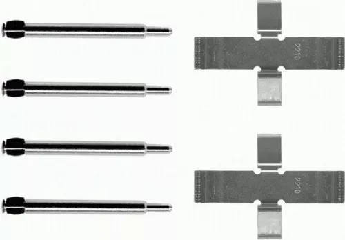 TEXTAR Accessory Kit, disc brake pad (82012100)