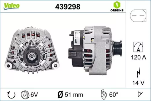 VALEO Alternator (439298)