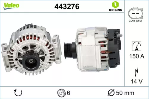 VALEO Alternator (443276)
