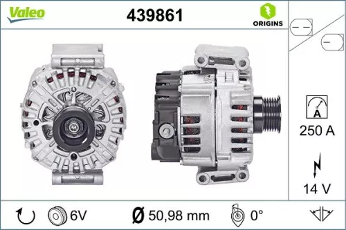 VALEO Alternator (439861)