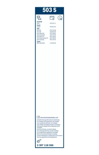 BOSCH Wiper Blade (3397118566)