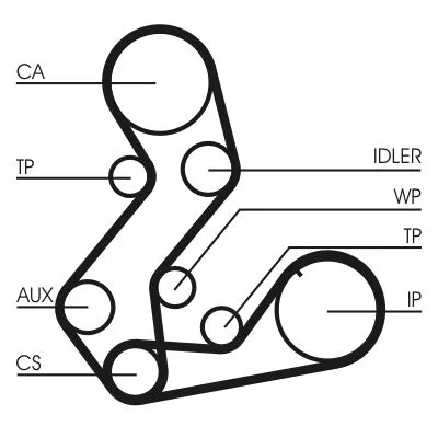 CONTINENTAL CTAM Timing Belt (CT901)