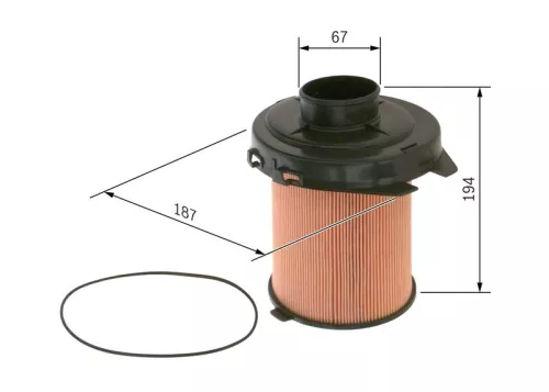 BOSCH Air Filter (1457429908)