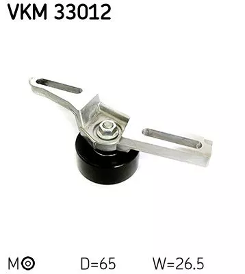 SKF Belt Tensioner, V-ribbed belt (VKM33012)