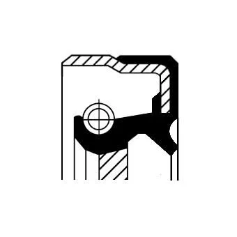 CORTECO Shaft Seal, differential (07019090B)