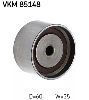 SKF Deflection Pulley/Guide Pulley, timing belt (VKM85148)