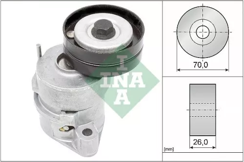 Belt Tensioner, V-ribbed belt
