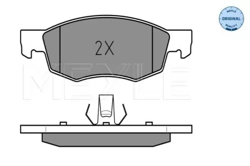 MEYLE Brake Pad Set, disc brake (0252384218)