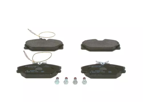 BOSCH Brake Pad Set, disc brake (0986461765)