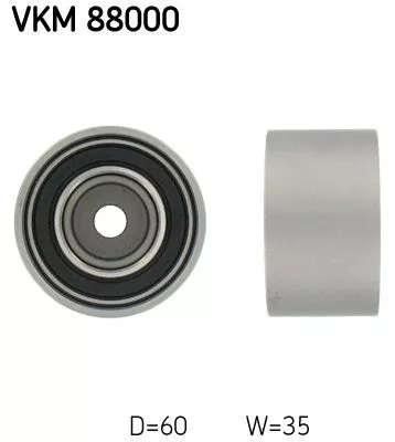 Deflection Pulley/Guide Pulley, timing belt