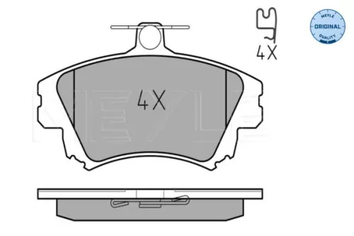 MEYLE Brake Pad Set, disc brake (0252198317)