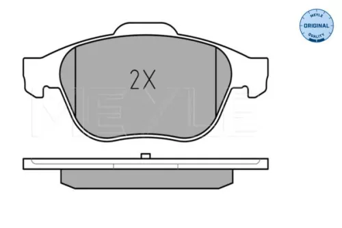 MEYLE Brake Pad Set, disc brake (0252324818)
