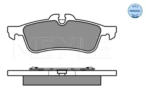 MEYLE Brake Pad Set, disc brake (0252371616)