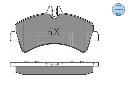 MEYLE Brake Pad Set, disc brake (0252921720)