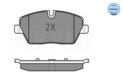 MEYLE Brake Pad Set, disc brake (0252391517)