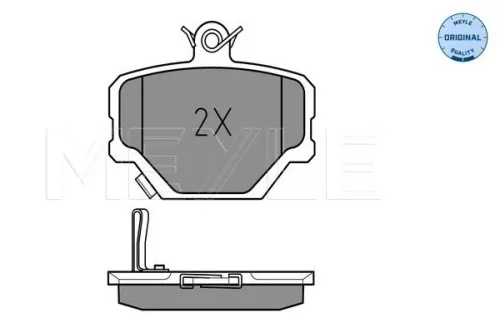 MEYLE Brake Pad Set, disc brake (0252199915)