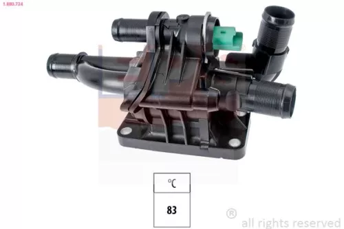 Thermostat, coolant