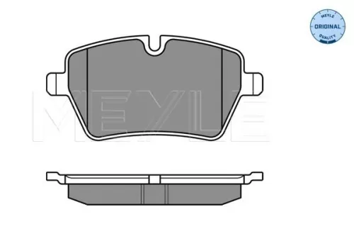 MEYLE Brake Pad Set, disc brake (0252398418)