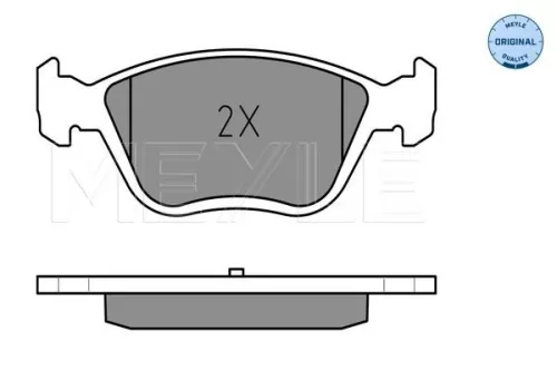 MEYLE Brake Pad Set, disc brake (0252328919/W)