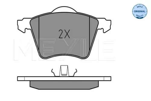 MEYLE Brake Pad Set, disc brake (0252341819/W)
