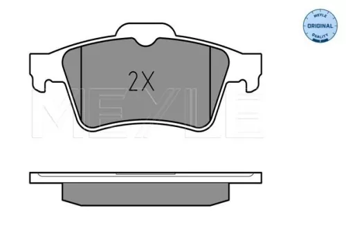 MEYLE Brake Pad Set, disc brake (0252348216)
