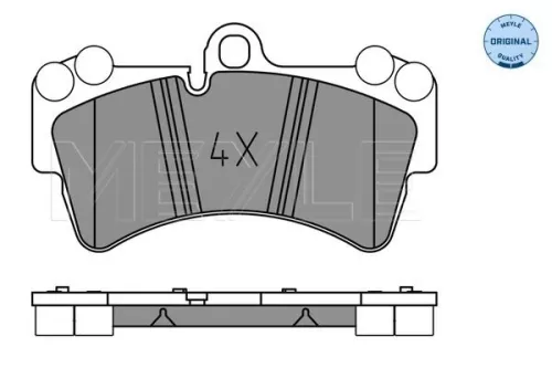 MEYLE Brake Pad Set, disc brake (0252369317)