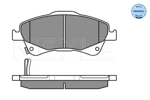 MEYLE Brake Pad Set, disc brake (0252420419/W)
